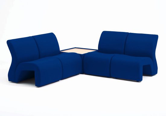 Curved Reception Seats